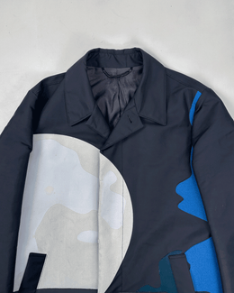 Kenzo Homme Runway Landscape Coat Jacket F/W 2014