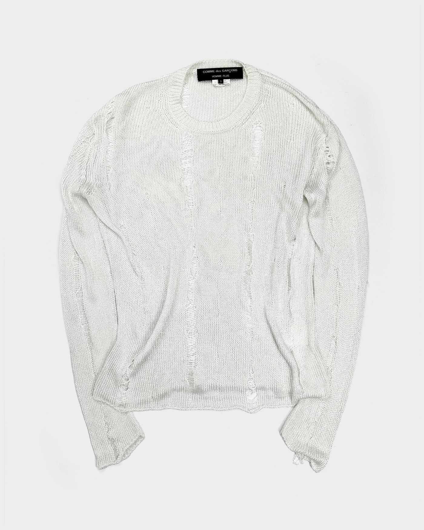 Comme des Garçons Homme Plus Rayon Knit S/S 2012 - Vintagetts