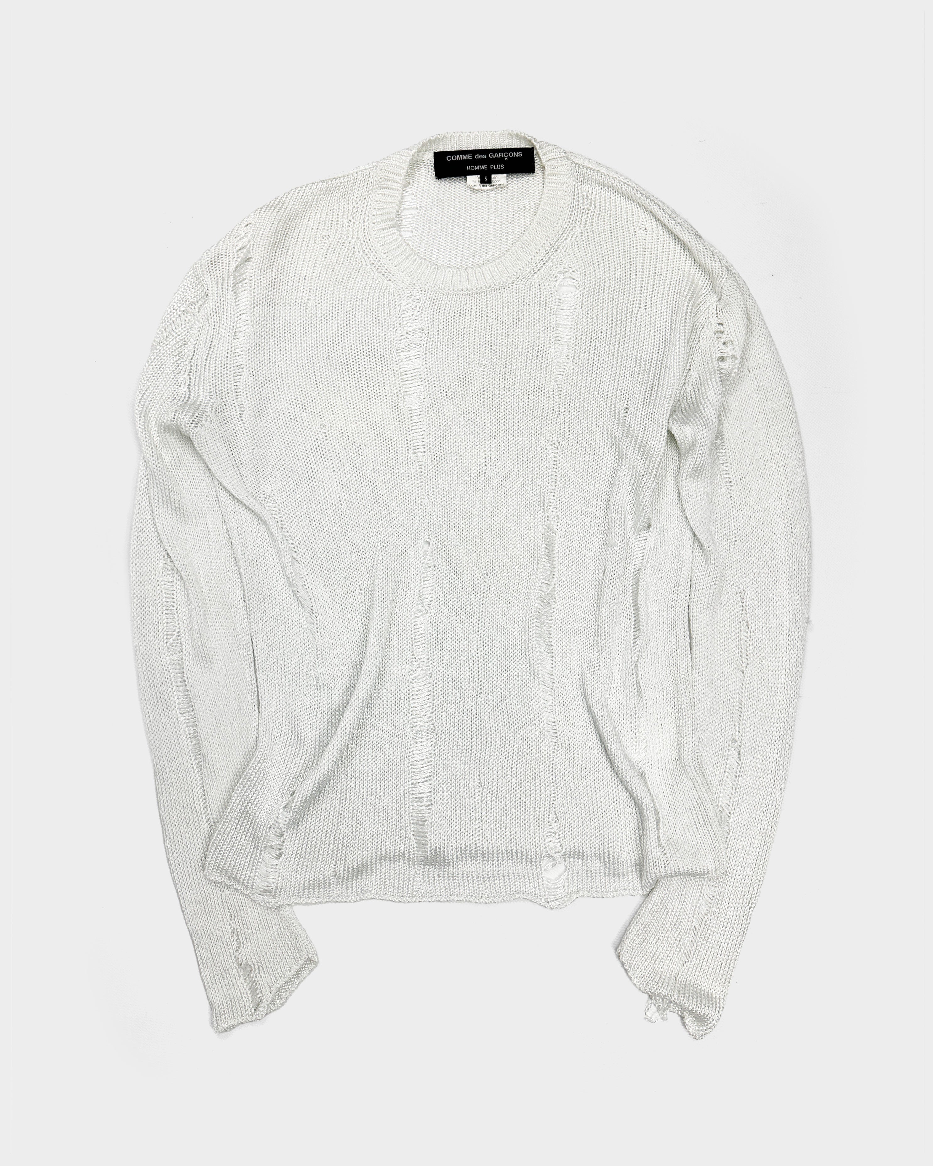 Comme des Garçons Homme Plus Rayon Knit S/S 2012