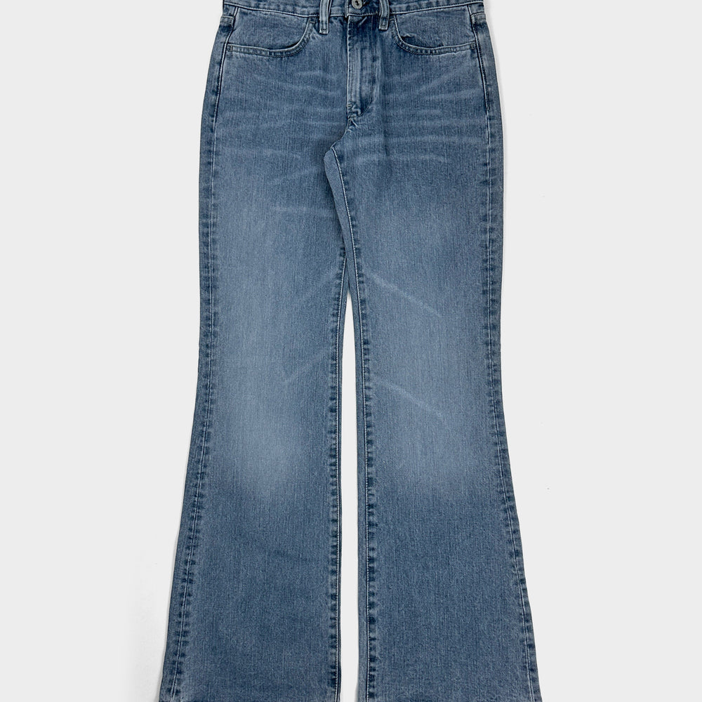 Diesel Flare Washed Denim Pants 2000's