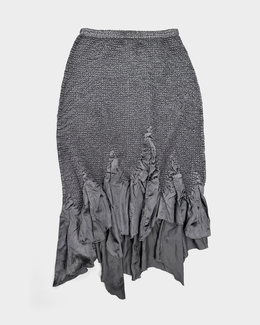 Multiples Createur Pleated Long Skirt 2000's