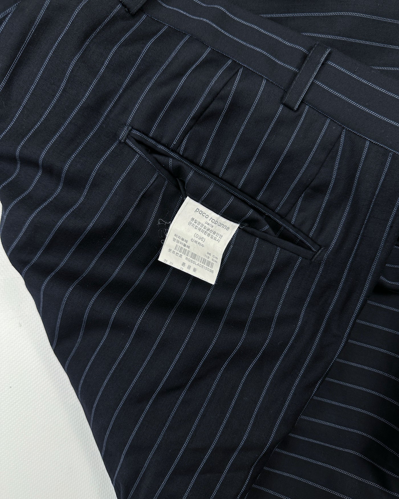 Paco Rabanne Stripes Suit Pants 1990's - Vintagetts