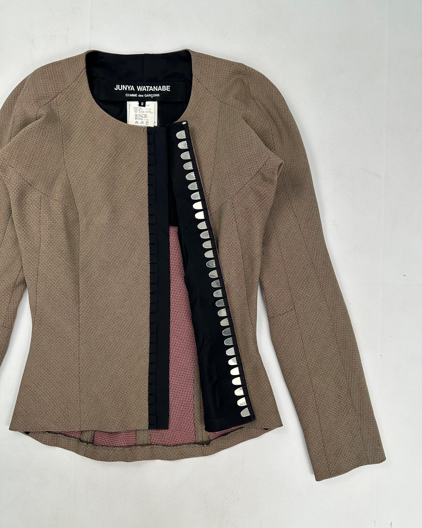 Junya Watanabe for Comme Des Garçons Teeth Closures Anatomical Jacket 1997