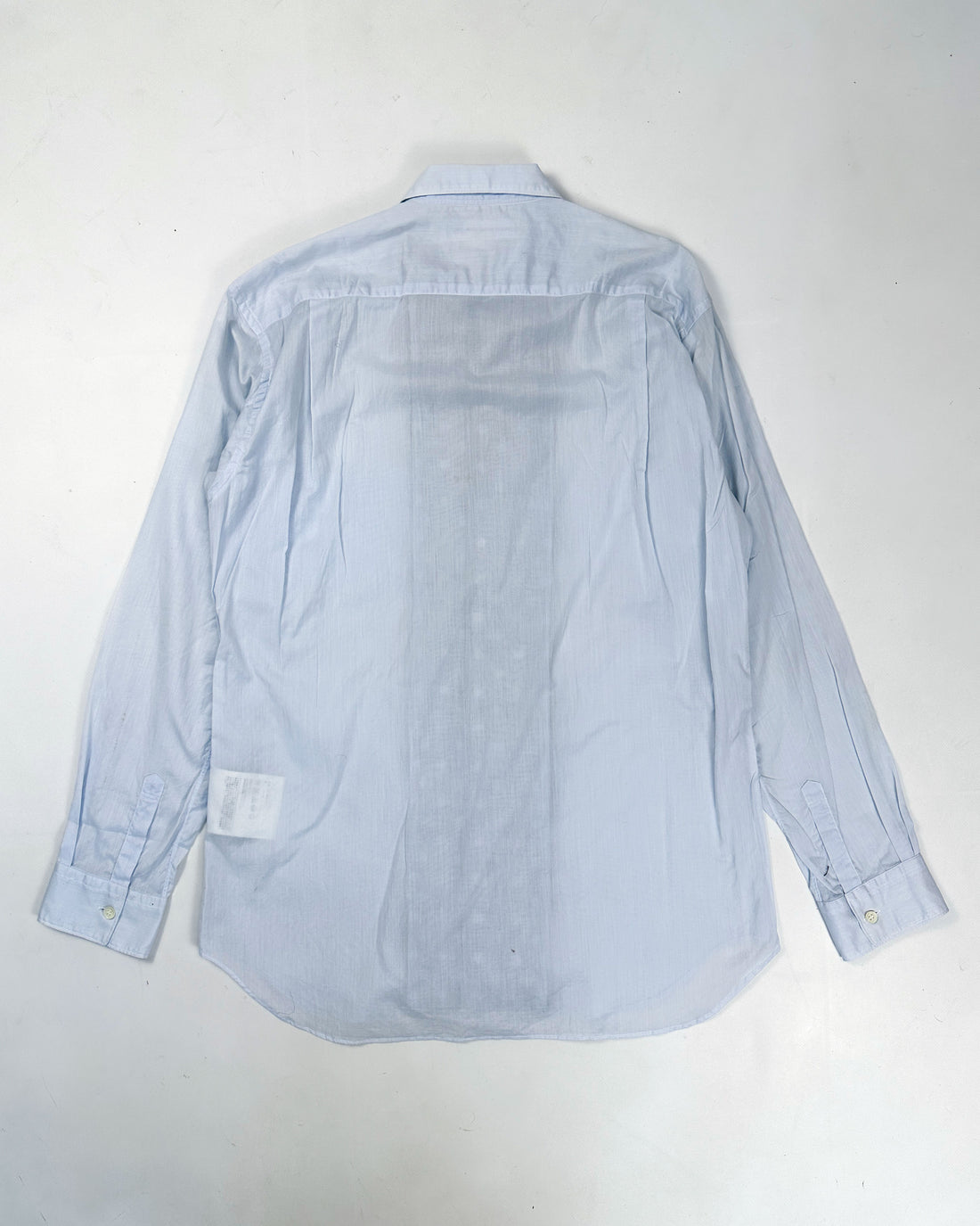 Comme des Garçons Shirt 2-Layer Translucid Blue Shirt 2006