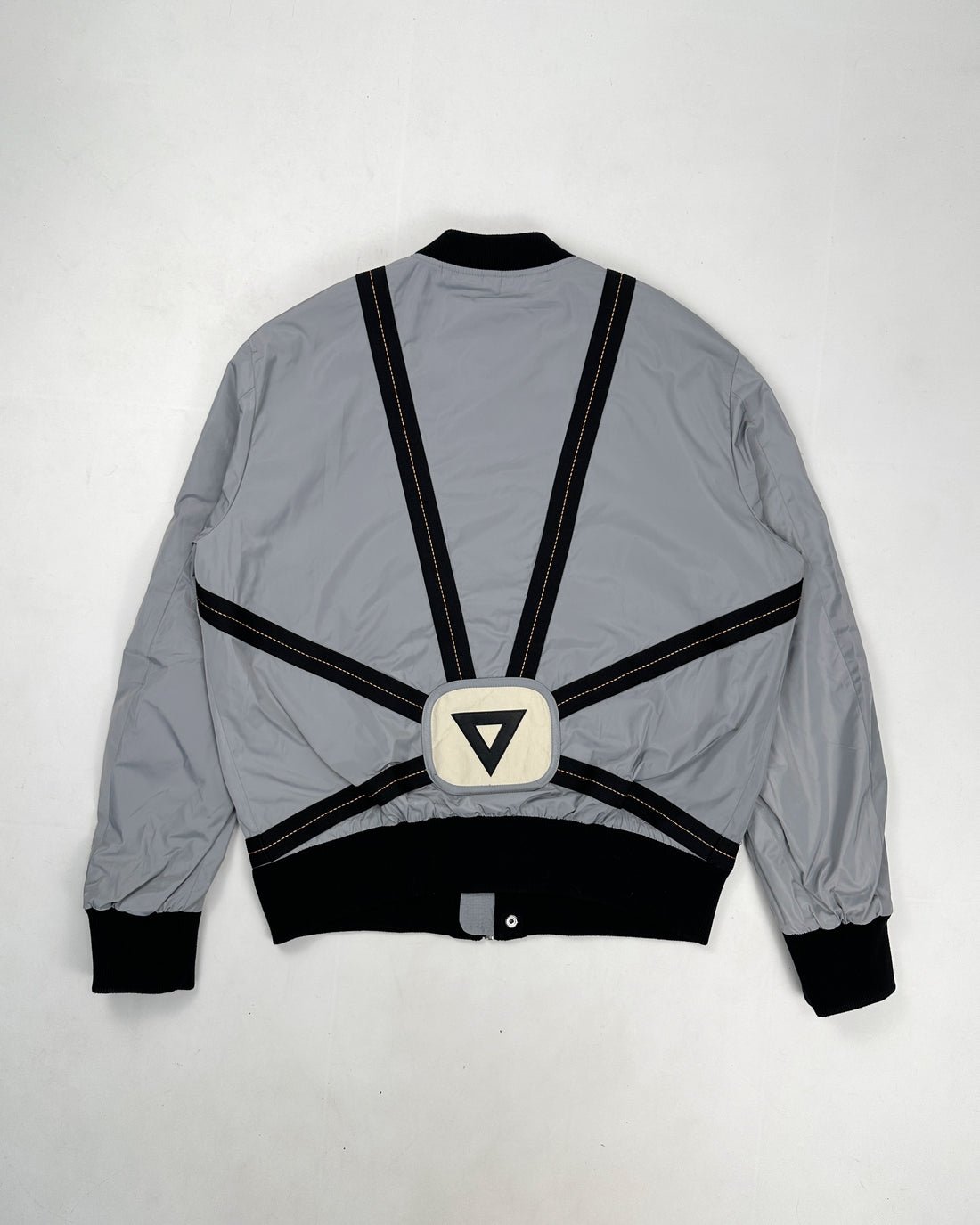 Diesel Grey Bomber Jacket 2000's