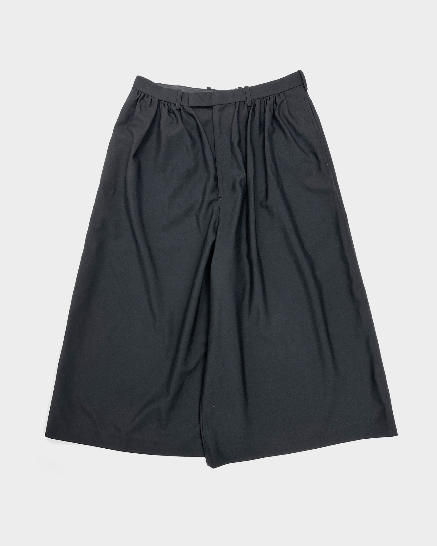 Lad Musician Wide Leg 3/4 Black Pants 2000's