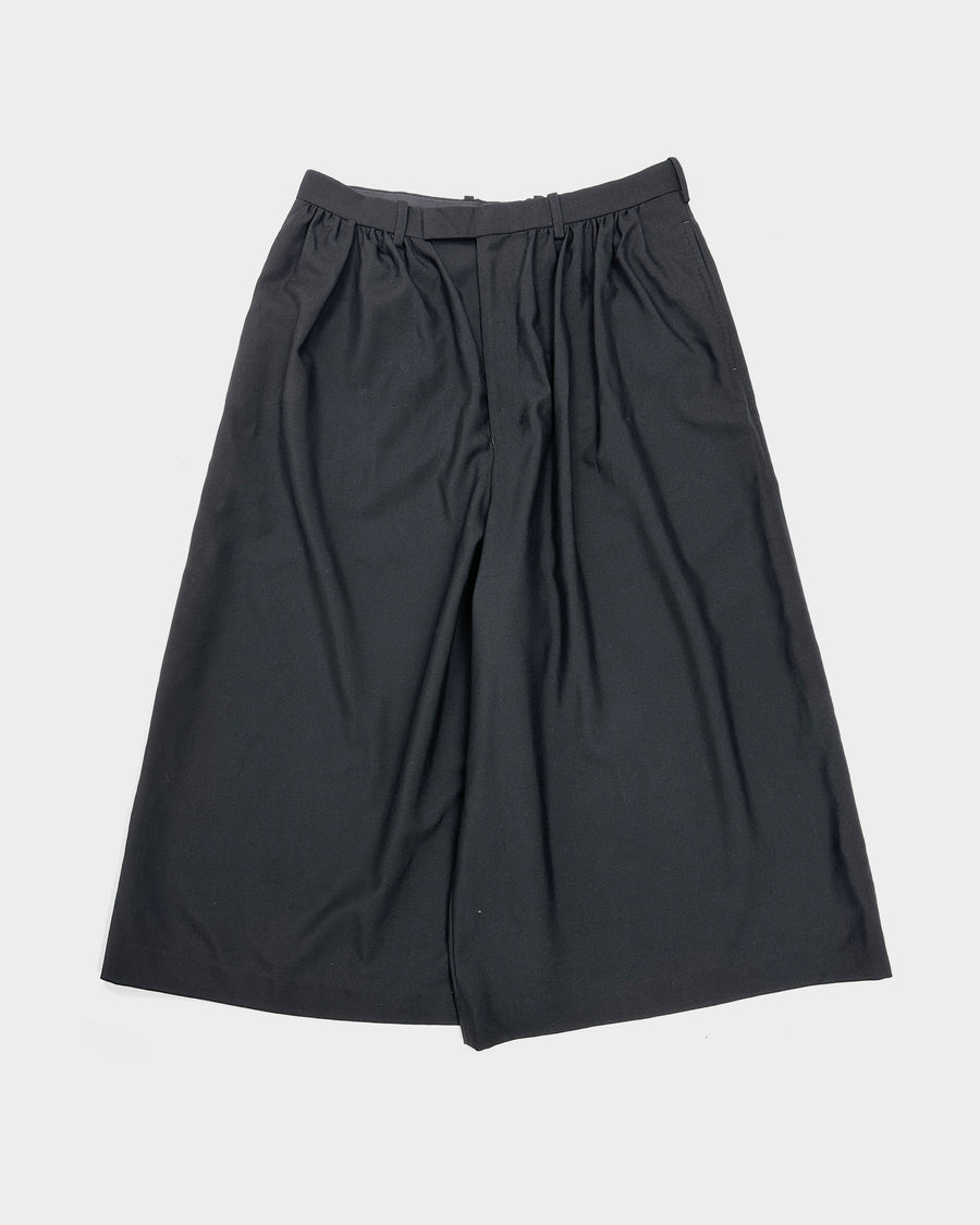 Lad Musician Wide Leg 3/4 Black Pants 2000's