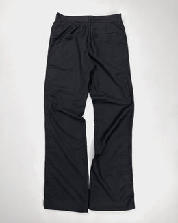 Bottega Veneta Black Silk Pants 2000's