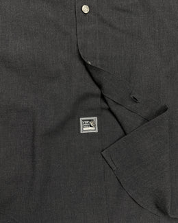 Versace Grey Viscose + Wool Shirt 1990's - Vintagetts
