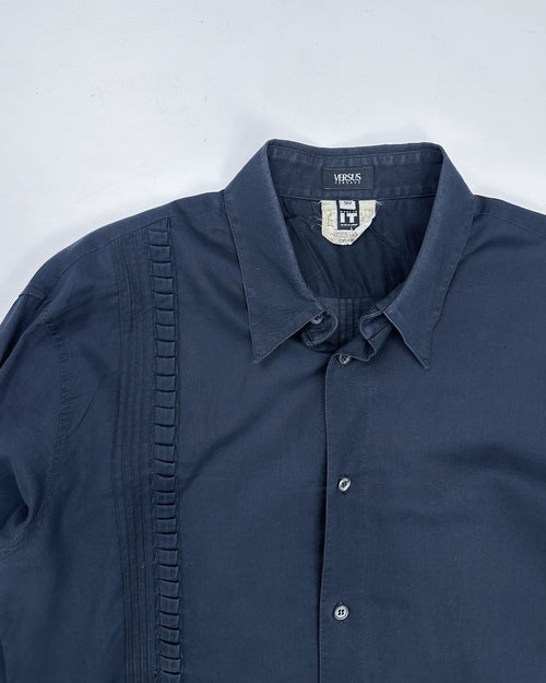 Messori 90年代印花亚麻衬衫