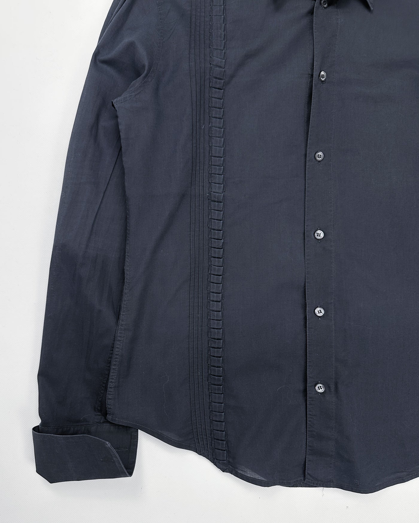 Versace Black Decorated Light Shirt 2000's - Vintagetts