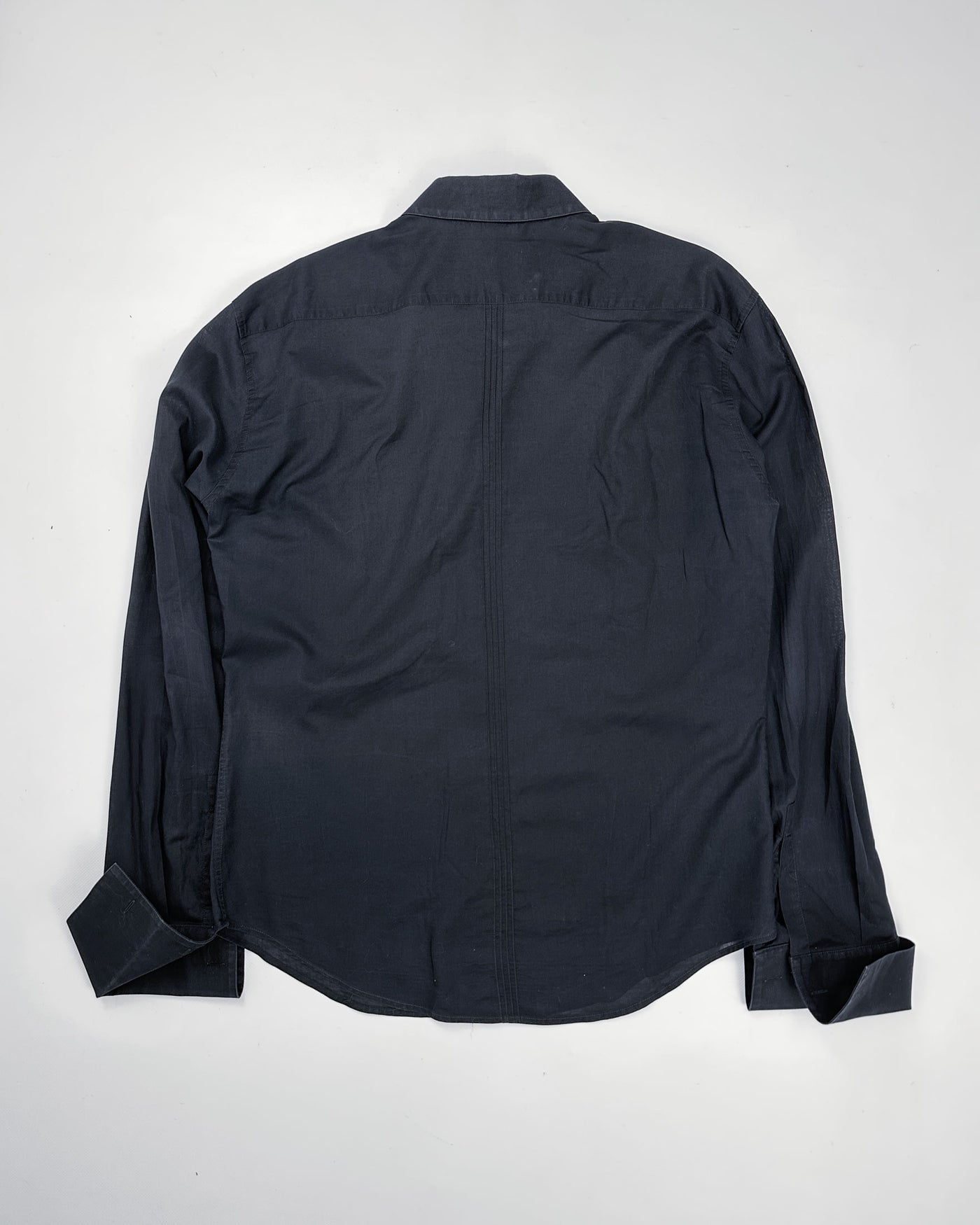 Versace Black Decorated Light Shirt 2000's - Vintagetts