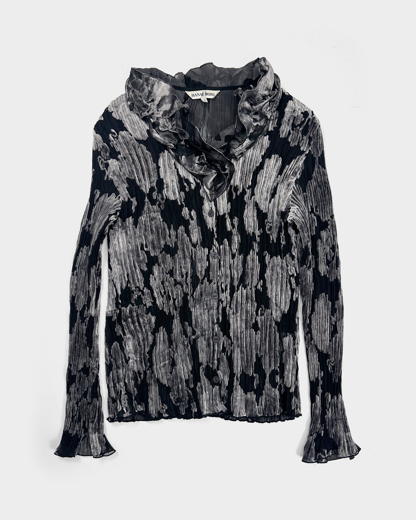 Hanae Mori Pleated Top 1990's - Vintagetts