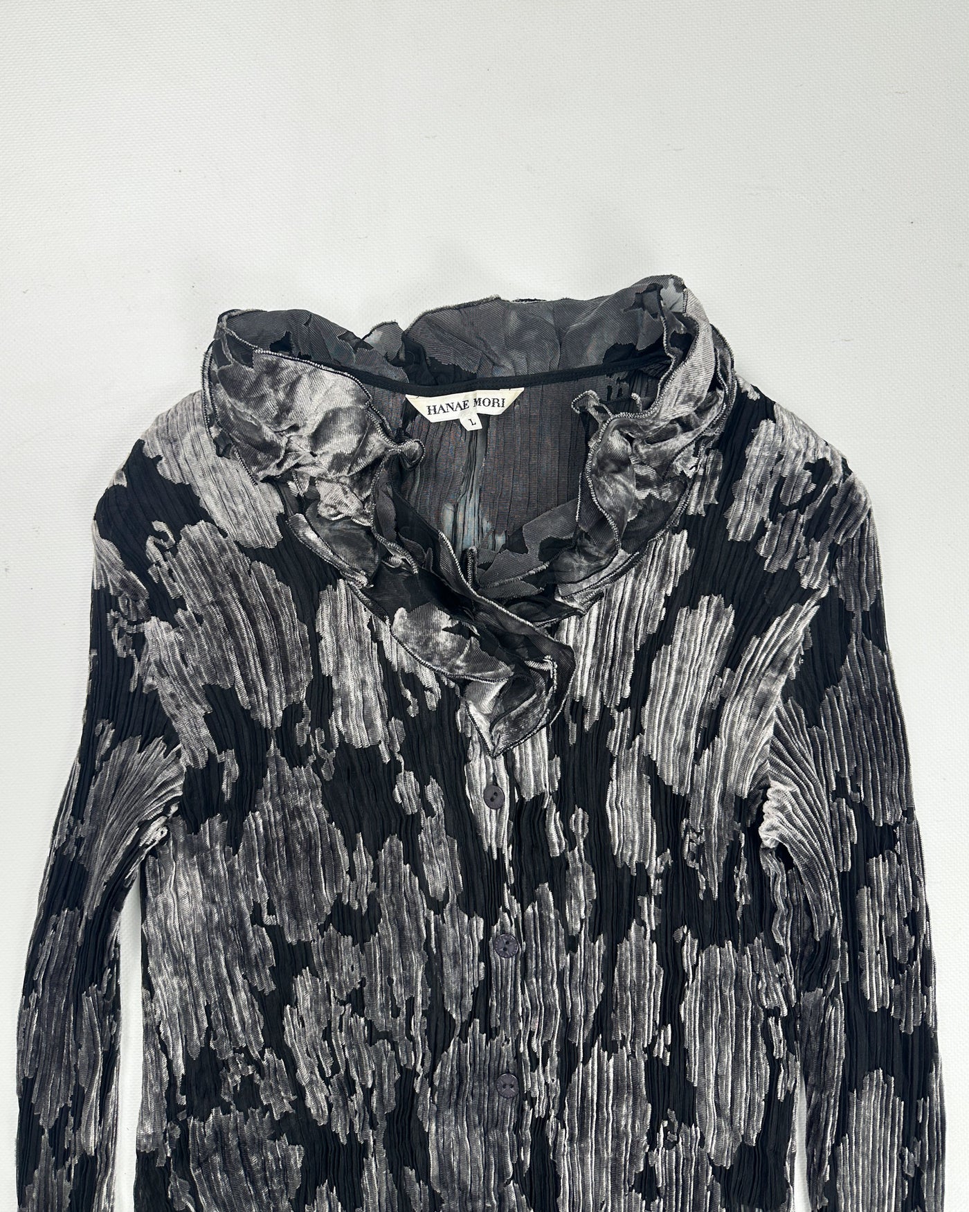 Hanae Mori Pleated Top 1990's - Vintagetts