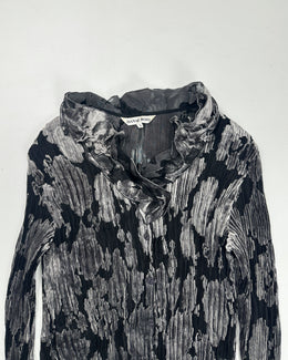 Hanae Mori Pleated Top 1990's - Vintagetts