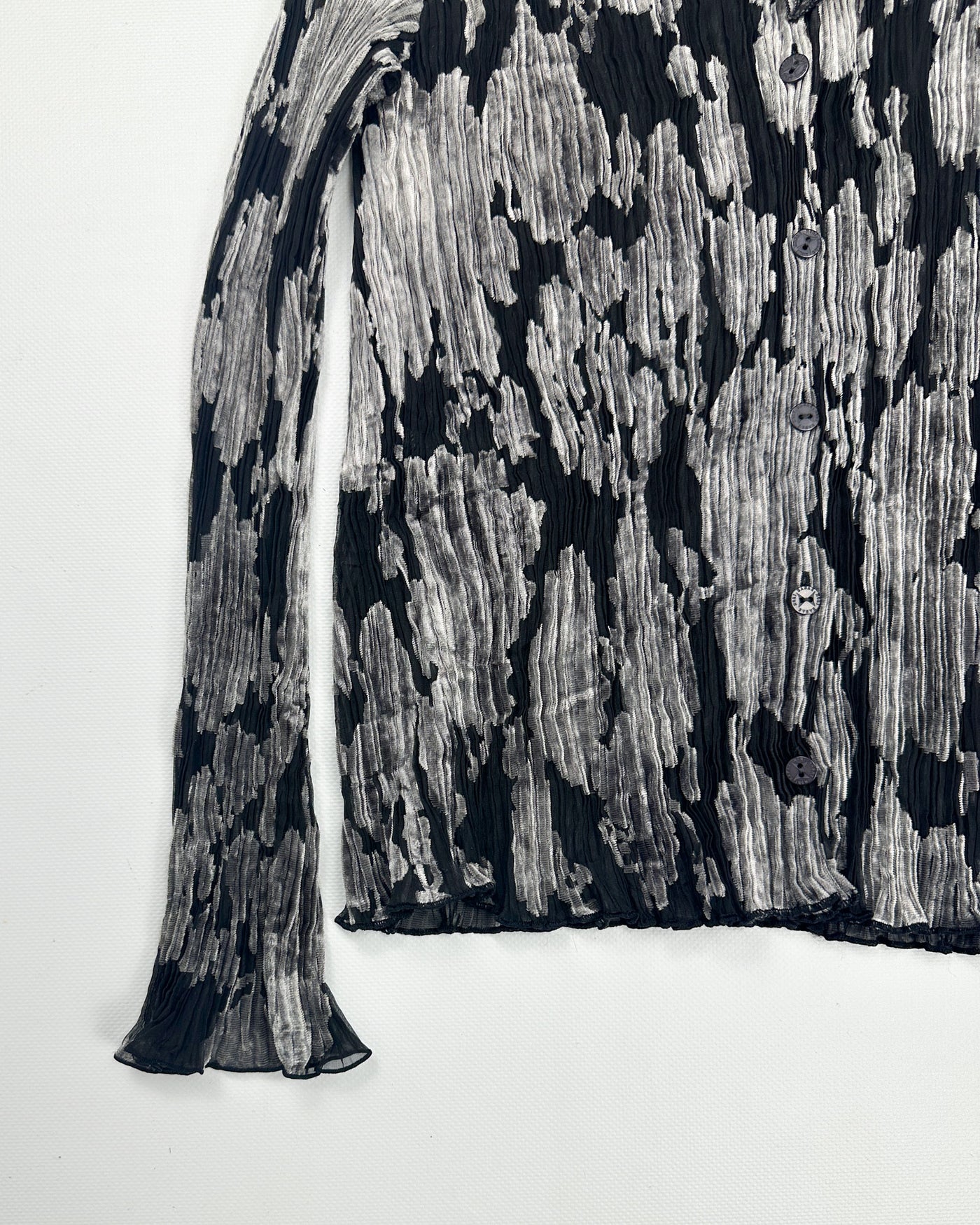 Hanae Mori Pleated Top 1990's - Vintagetts