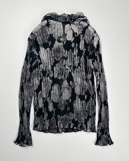Hanae Mori Pleated Top 1990's - Vintagetts