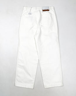 Marni Heavyweight Canvas Wide Leg Pants 2020