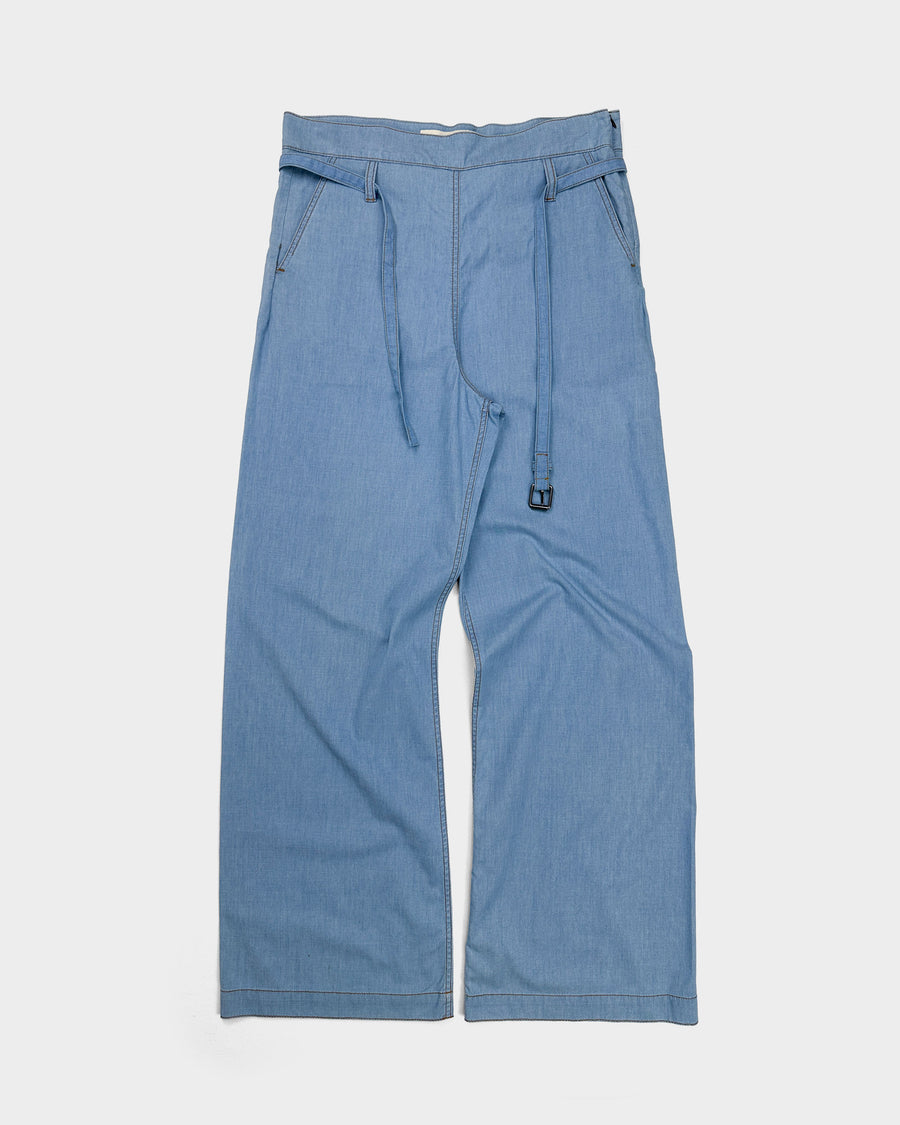 Marni Light Denim Belted Pants 2000's