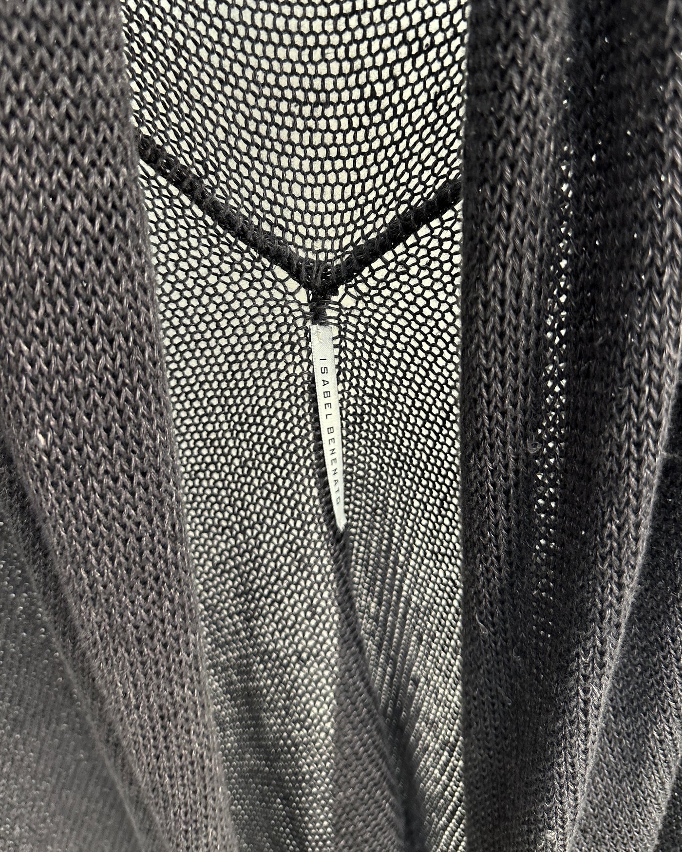 Isabel Benenato Mesh Cardigan 2000's