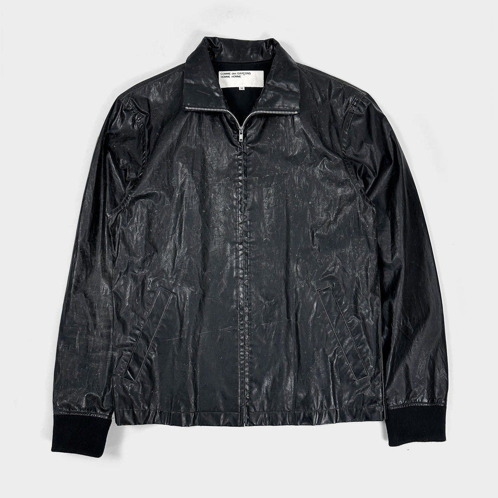 Comme des Garçons Homme Homme Synthetic Leather Thin Jacket 2001