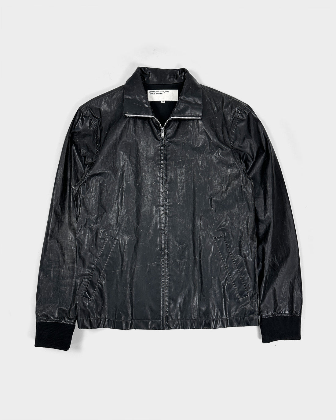 Comme des Garçons Homme Homme Synthetic Leather Thin Jacket 2001
