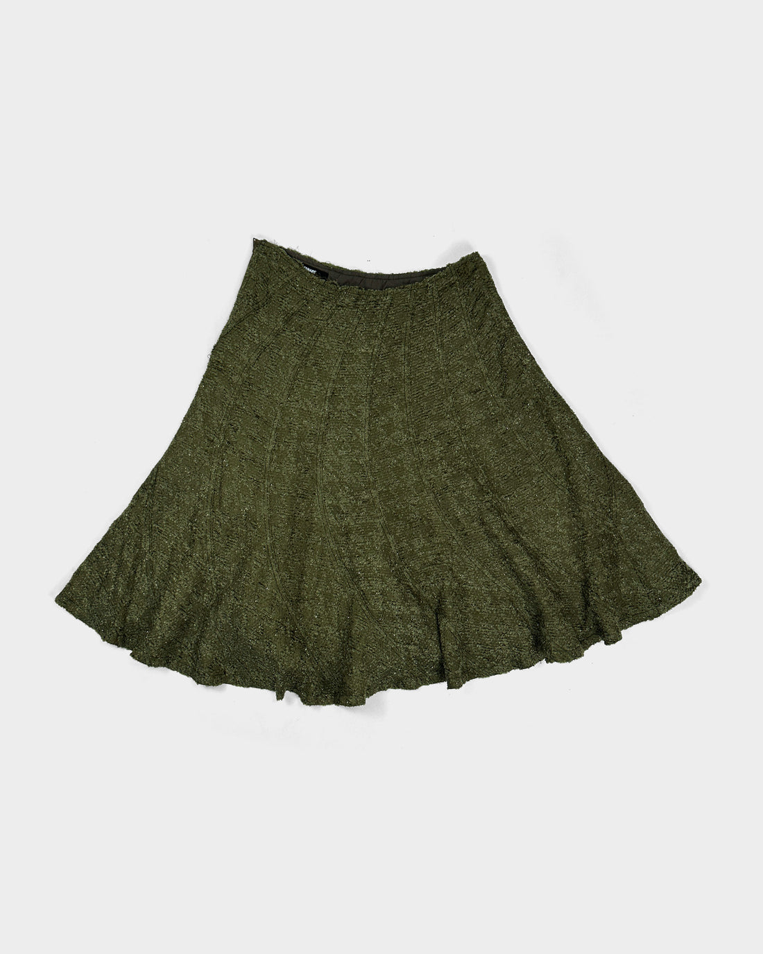 Junya Watanabe for Comme des Garçons Green Stitched Skirt F/W 2010