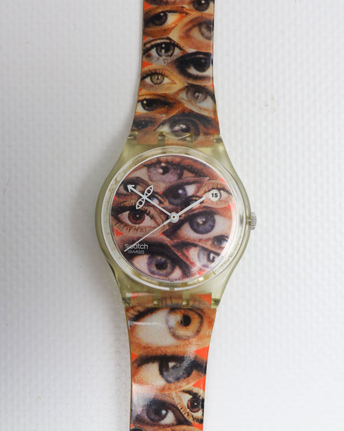 Swatch "The Eyes Of Time" Plastic Watch 1997
