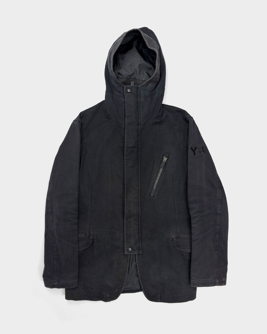 Adidas x Yohji Yamamoto (Y-3) Black Utility Jacket 2007