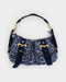 Roberto Cavalli Freedom Blue Cheetah Bag 2000's