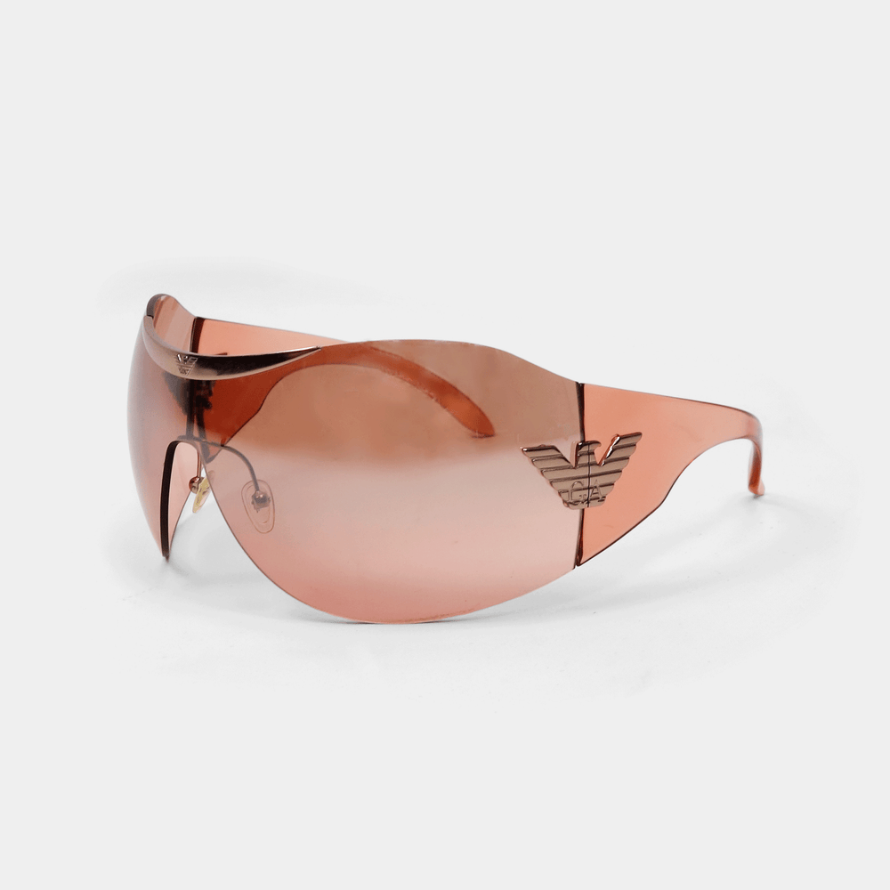 Armani Full Mask Copper Sunglasses 2000's