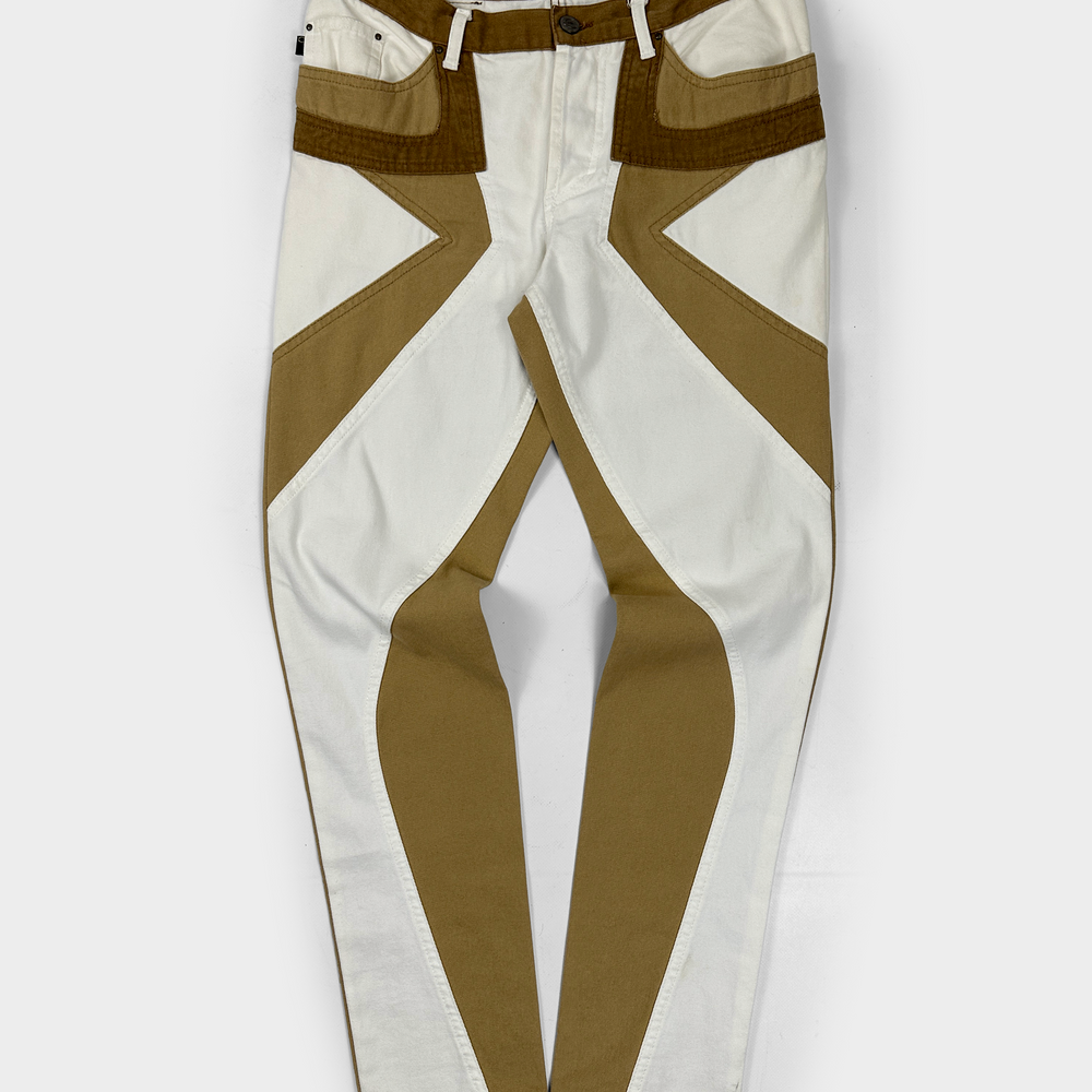 Roberto Cavalli 3-Tone Brown Pants 2000's