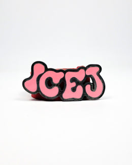 Ice J by Iceberg Pink Belt 1990's