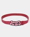 Ice J by Iceberg Pink Belt 1990's - Vintagetts