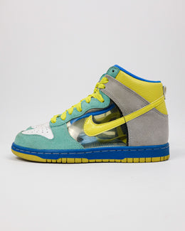 Nike Dunk High 6.0 'Mint Yellow Translucent' 2008