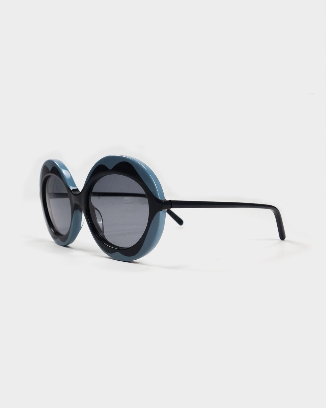 Marni Blue Lips Sunglasses 2000's