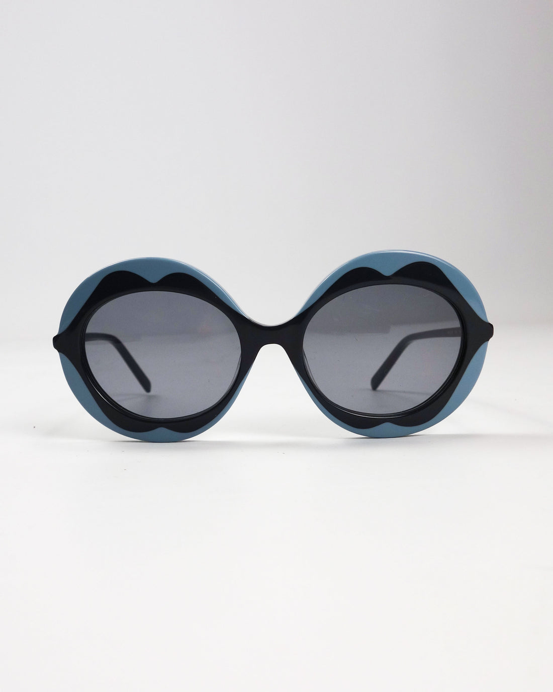 Marni Blue Lips Sunglasses 2000's