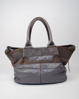 Diesel Padded 3-Texture Grey Bag 2000's
