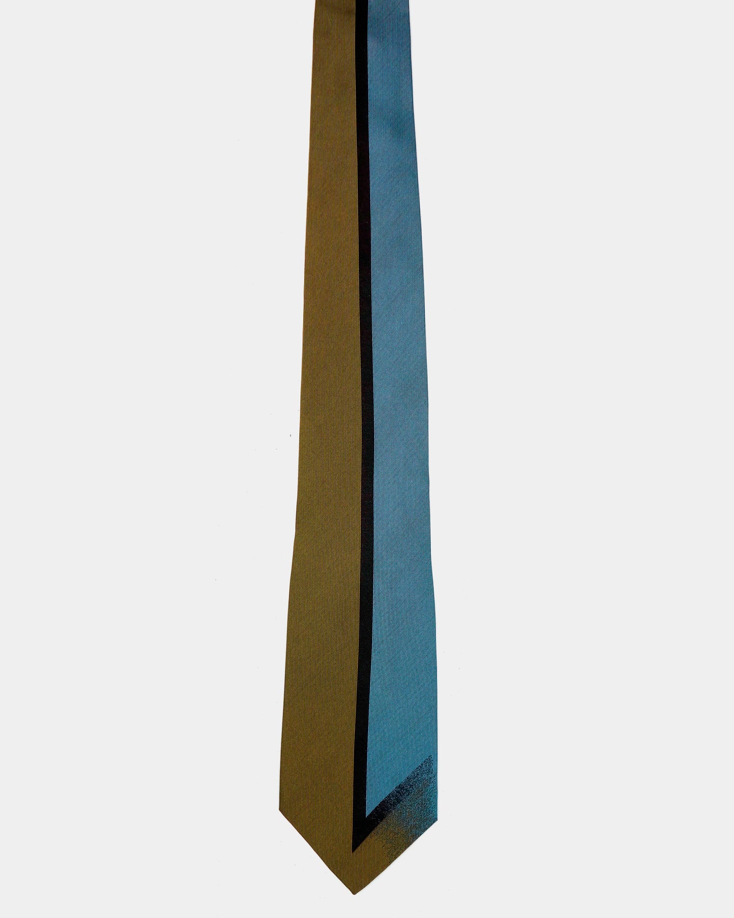 Jean Paul Gaultier Green & Blue Tie 1980's