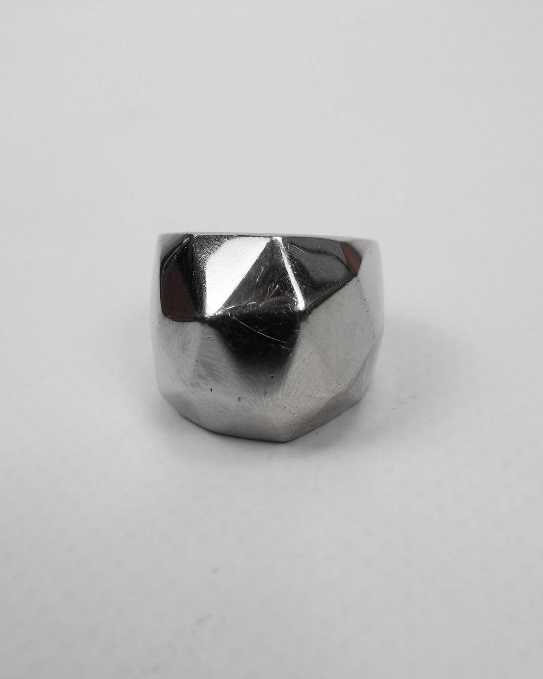 Mugler Star Silver Ring 2000's