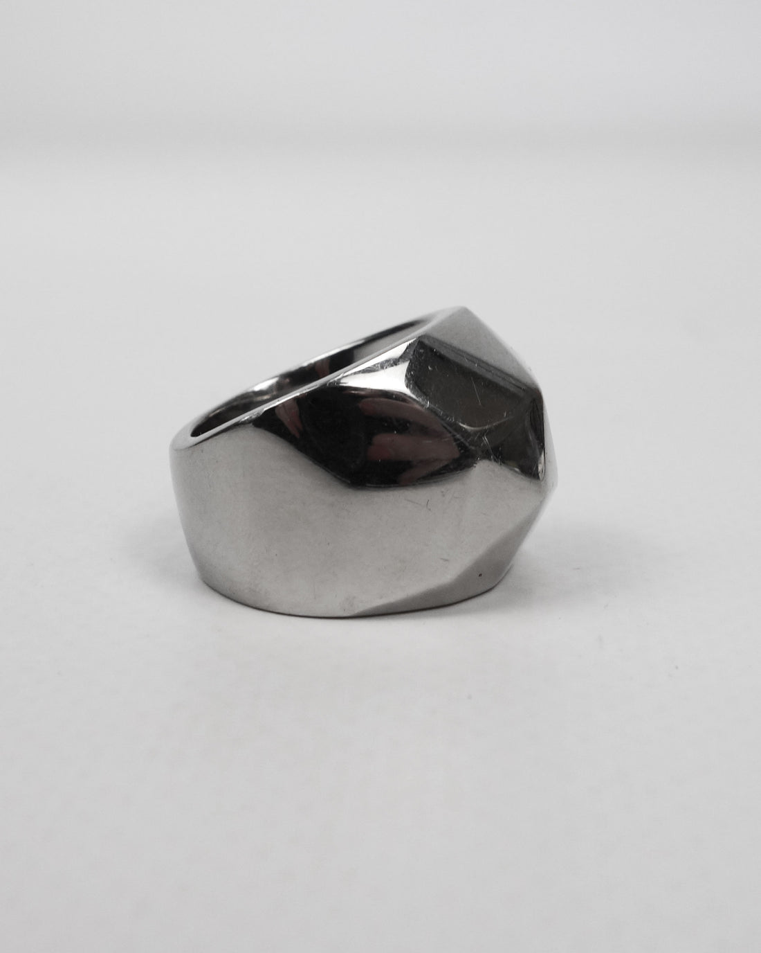 Mugler Star Silver Ring 2000's