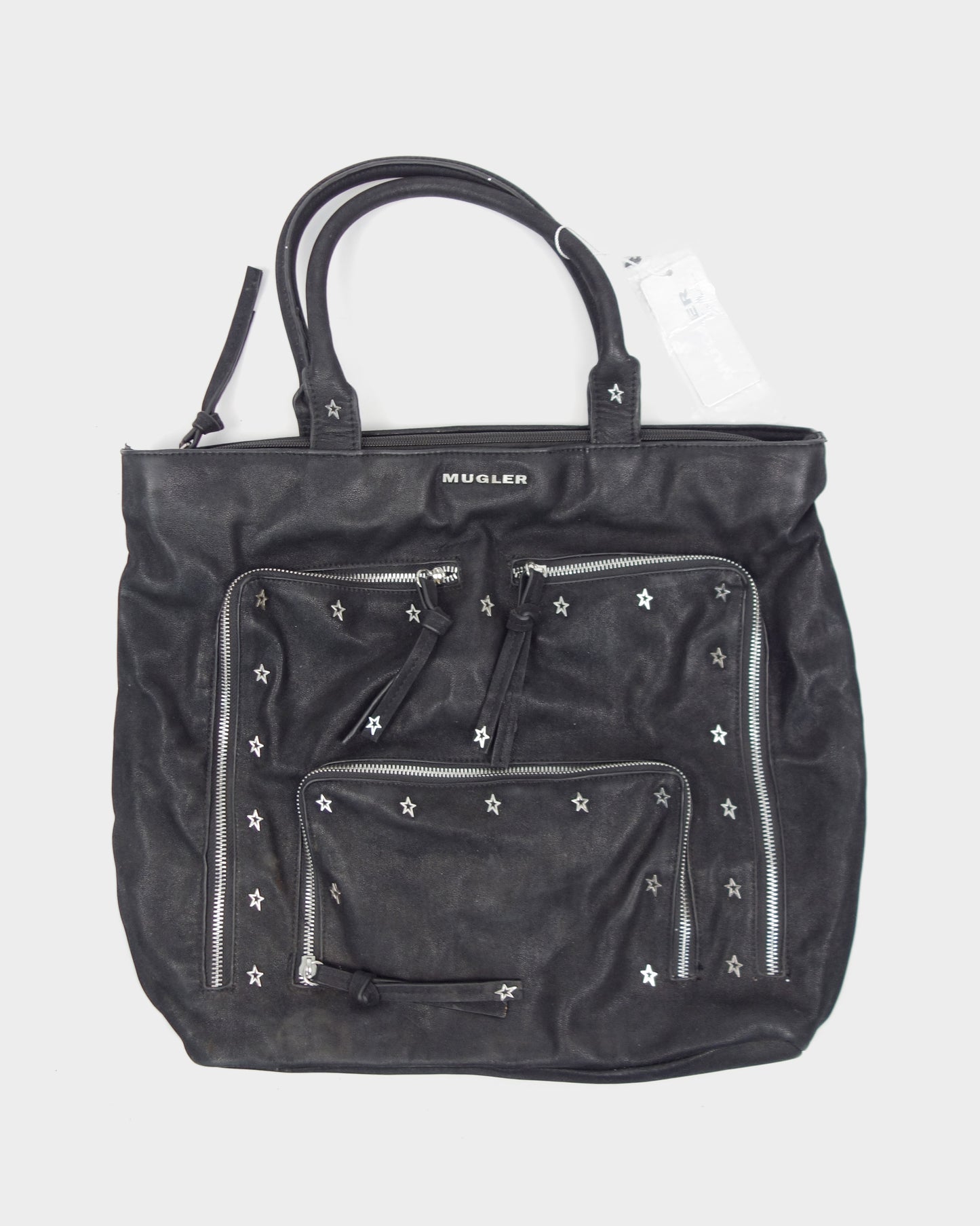 Mugler Squared Star Logo Bag 2000's