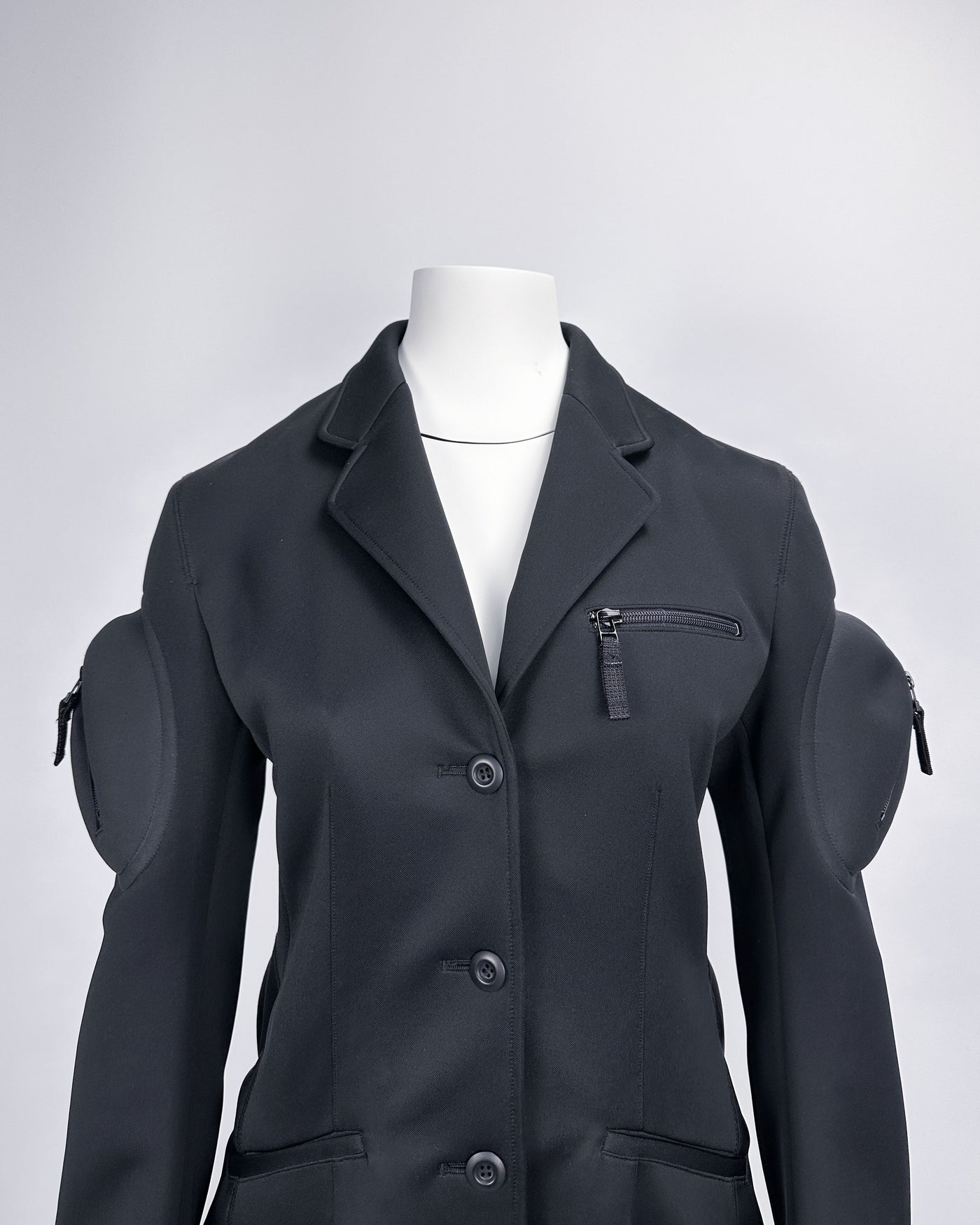 Issey Miyake 3-D Pockets Black Blazer FW 2000