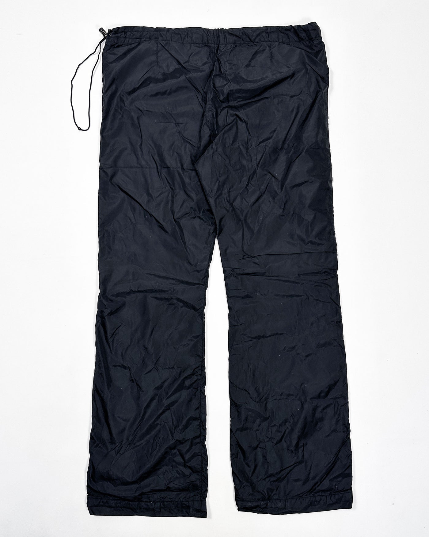 Diesel Black Parachute Adjustable Pants 2000's