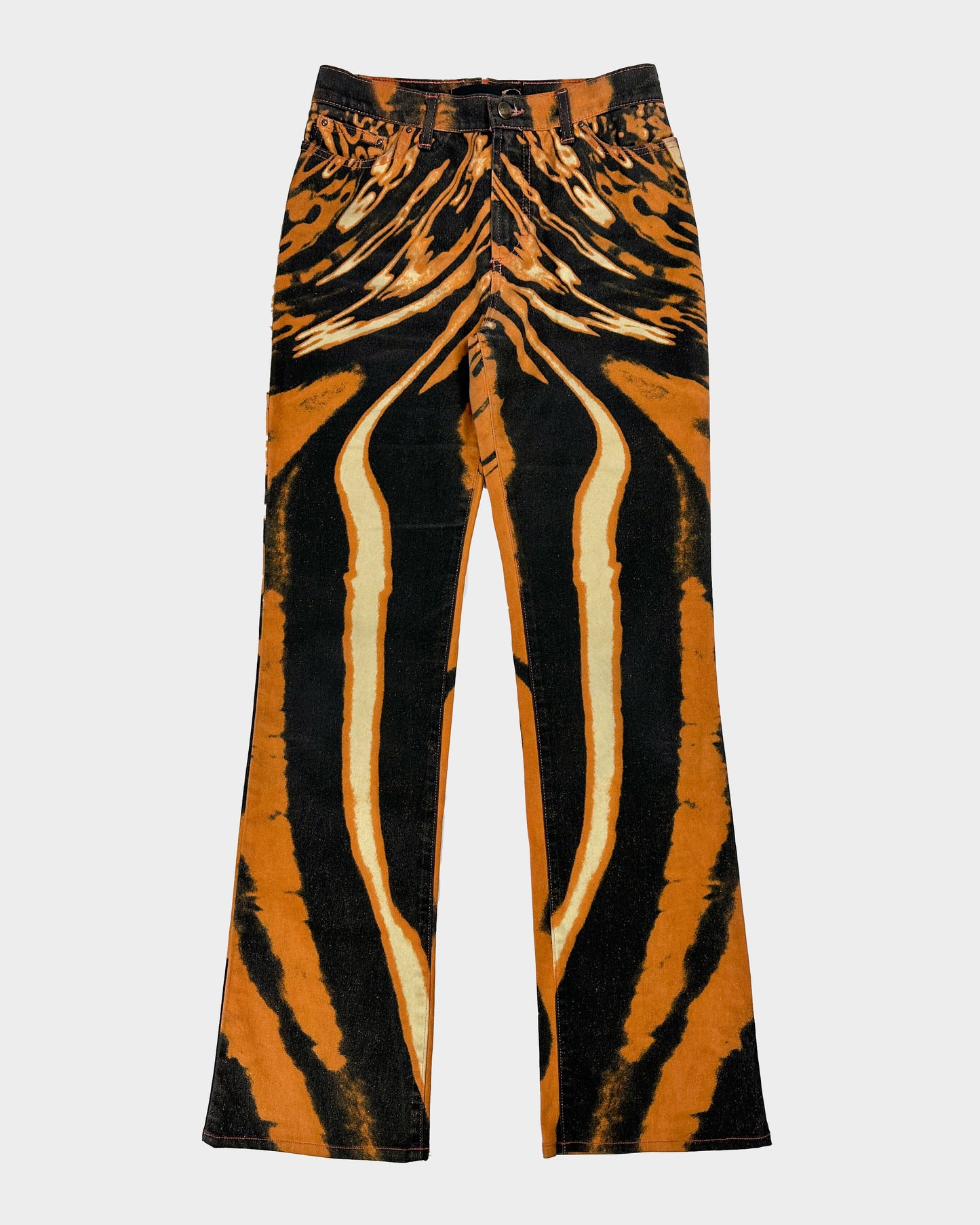 Roberto Cavalli Psychedelic Printed Pants 2000's