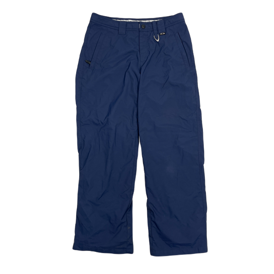 Oakley Red Core Blue Snow Pants 2000's