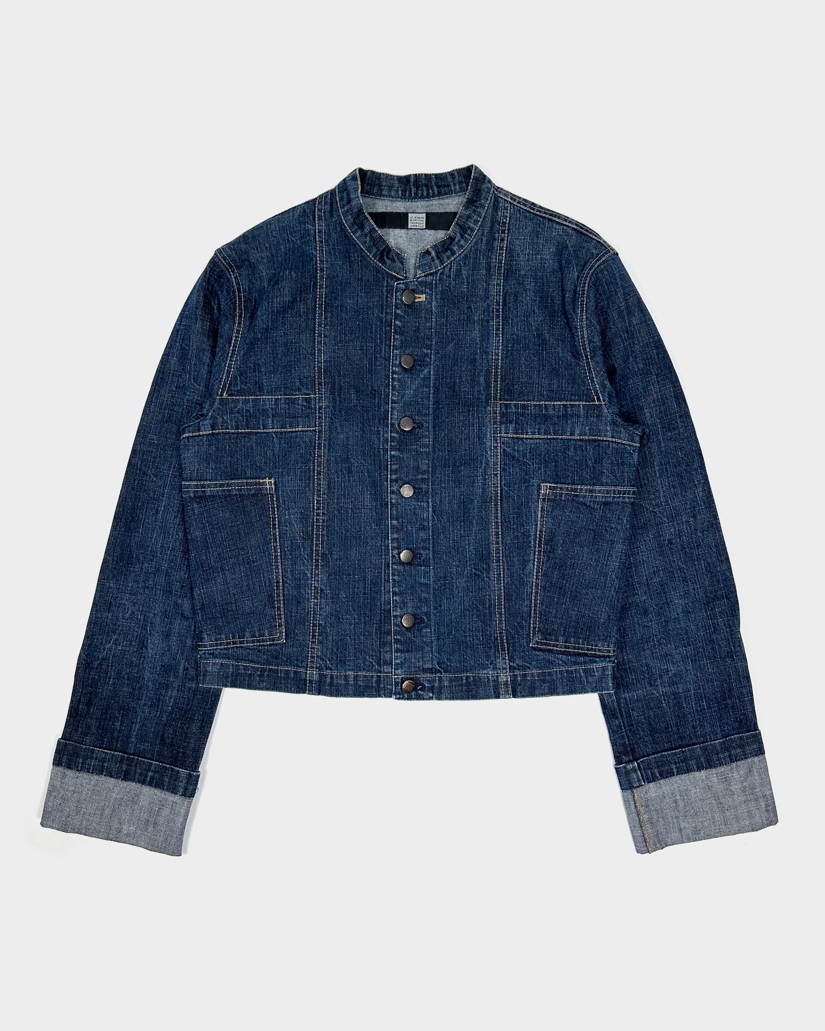 Marithé Francois Girbaud Selvedge Straight Denim Jacket 2000's