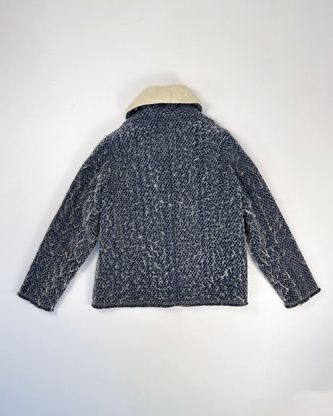 Marithé Francois Girbaud Blue Distressed Jacket 1990's
