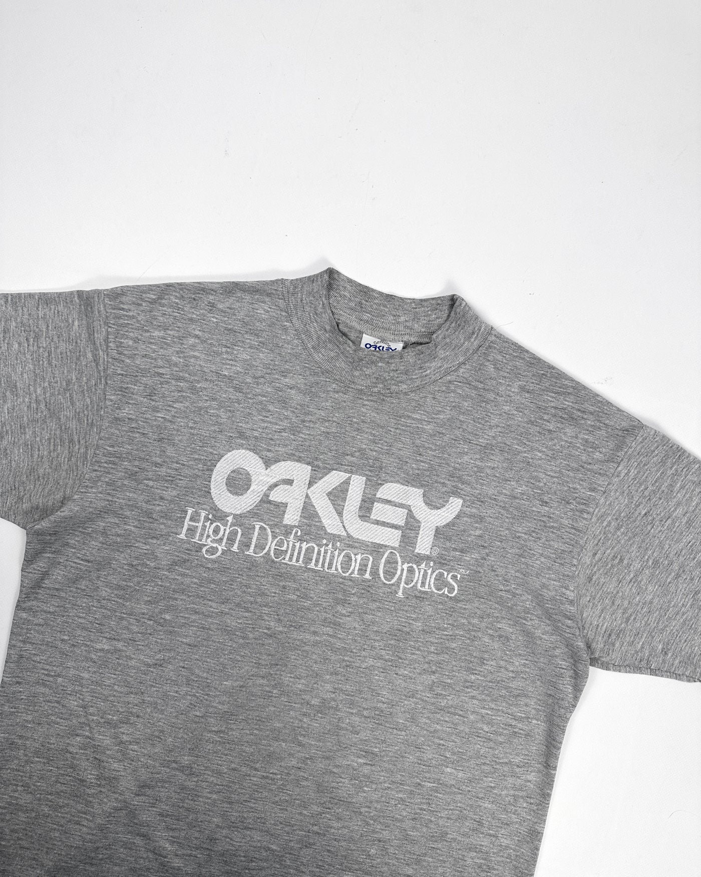 Oakley Made in USA Grey Heavyweight Tee 1990's