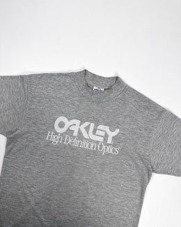 Oakley Made in USA Grey Heavyweight Tee 1990's